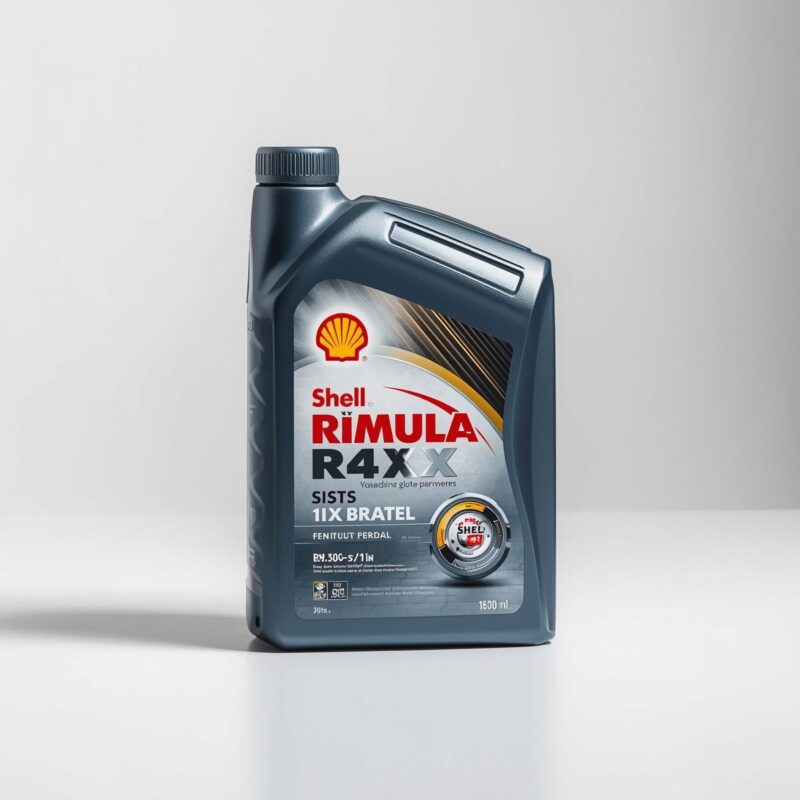 Shell Rimula R4 X – Heavy-Duty Diesel Engine Oil (15W-40)